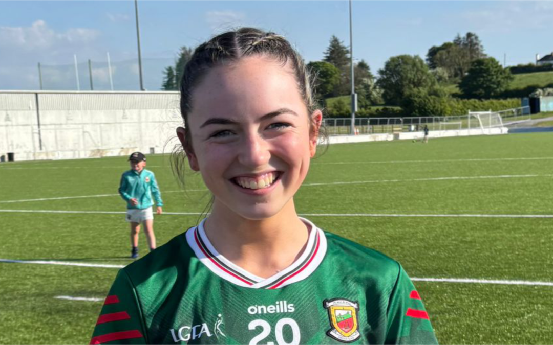Sadhbh on Mayo U18 LGFA Panel